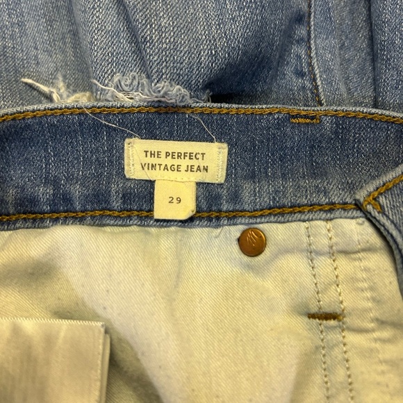 Madewell The Perfect Vintage Jean in Croton Wash, size 29. - Picture 8 of 8